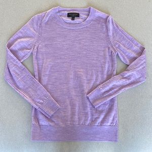 Banana Republic Lilac Merino Wool Sweater